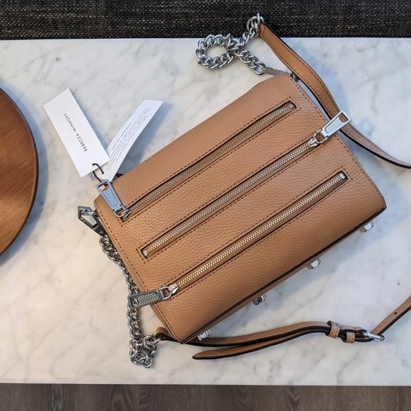Rebecca Minkoff Handbags - Rebecca Minkoff Mini 5 Zip Crossbody Bag NWT